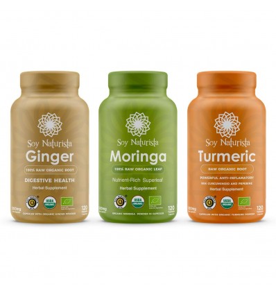 Ginger + Moringa + Turmeric